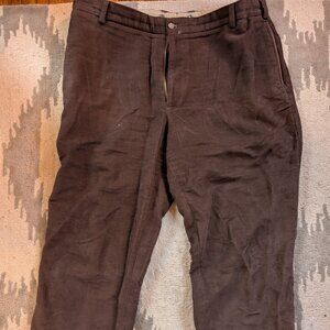 Bill's Khaki Chocolate Moleskin Trousers - M2 Classic Fit - 42